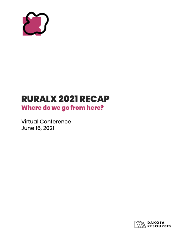 RuralX 2021 __ Recap – First Page