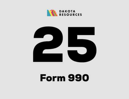 Dakota Resources Form 990, 2025